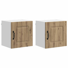 vidaXL Dishwasher Panel Kalmar 2 pcs Artisan Oak Engineered Wood 2