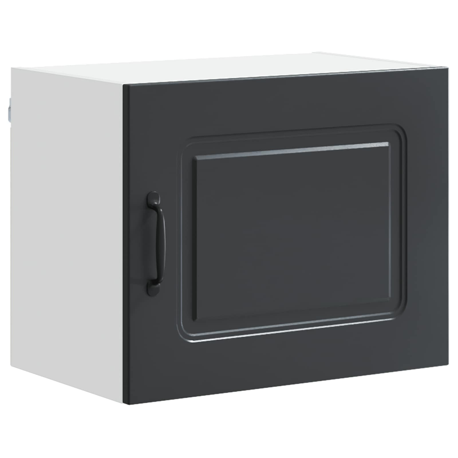 vidaXL Dishwasher Panel Kalmar Black 50 x 31 x 40 cm Engineered Wood 2