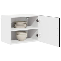 vidaXL Dishwasher Panel Kalmar Black 50 x 31 x 40 cm Engineered Wood 3