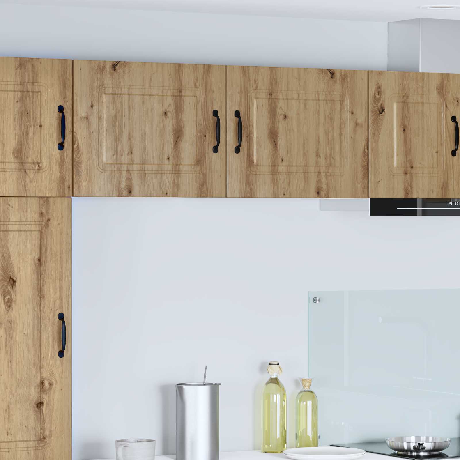 vidaXL Dishwasher Panel Kalmar Artisan Oak 50 x 31 x 40 cm 1