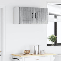 vidaXL Dishwasher Panel Kalmar Grey Sonoma 80 x 31 x 40 cm 4