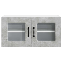 vidaXL Dishwasher Panel Kalmar Concrete Grey 80 x 31 x 40 cm 6