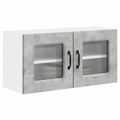 vidaXL Dishwasher Panel Kalmar Concrete Grey 80 x 31 x 40 cm 3