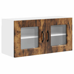 vidaXL Dishwasher Panel Kalmar Smoked Oak 80 x 31 x 40 cm 2