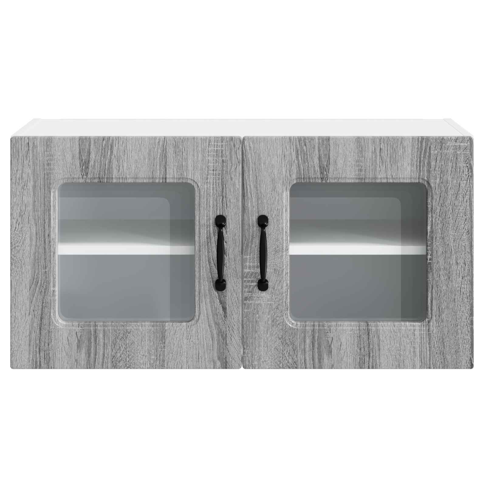 vidaXL Dishwasher Panel Kalmar Grey Sonoma 80 x 31 x 40 cm 6