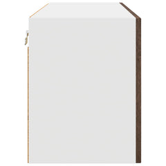 vidaXL Dishwasher Panel Kalmar Brown Oak 80 x 31 x 40 cm 6