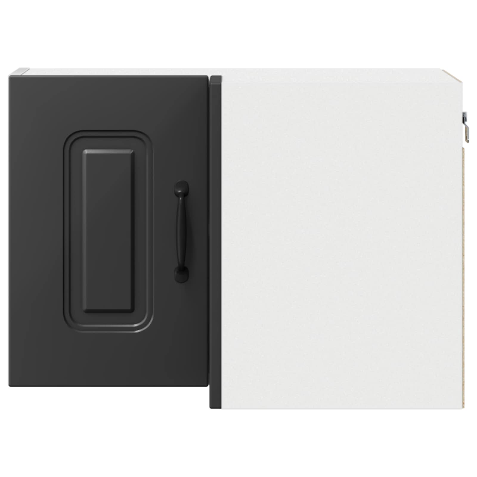vidaXL Dishwasher Panel Kalmar Black 57 x 57 x 40 cm Engineered Wood 6