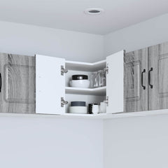 vidaXL Dishwasher Panel Kalmar Grey Sonoma 57 x 57 x 40 cm 4