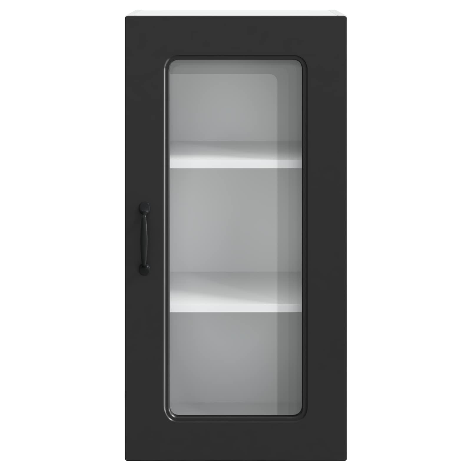 vidaXL Dishwasher Panel Kalmar Black 40 x 31 x 80 cm Engineered Wood 6
