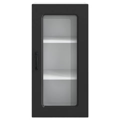 vidaXL Dishwasher Panel Kalmar Black 40 x 31 x 80 cm Engineered Wood 6