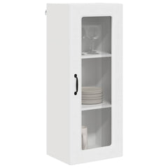 vidaXL Dishwasher Panel Kalmar White 40 x 31 x 100 cm Engineered Wood 3