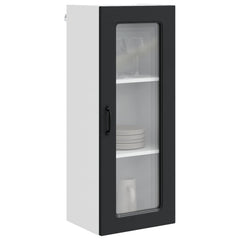 vidaXL Dishwasher Panel Kalmar Black 40 x 31 x 100 cm Engineered Wood 3