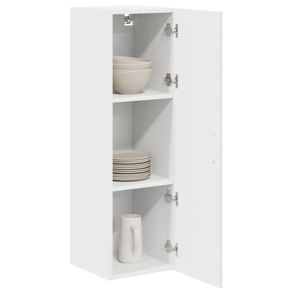 vidaXL Dishwasher Panel Kalmar White 30 x 31 x 100 cm Engineered Wood 3