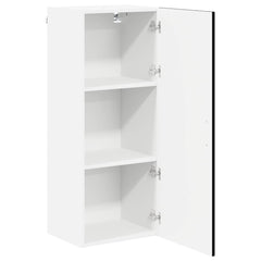 vidaXL Dishwasher Panel Kalmar Black 40 x 31 x 100 cm Engineered Wood 5