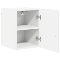 vidaXL Wall Cabinet LUCCA 2 pcs White Engineered Wood 6