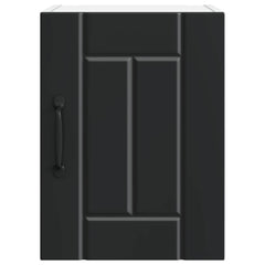 vidaXL Wall Cabinet LUCCA Black 30 x 31 x 40 cm Engineered Wood 6