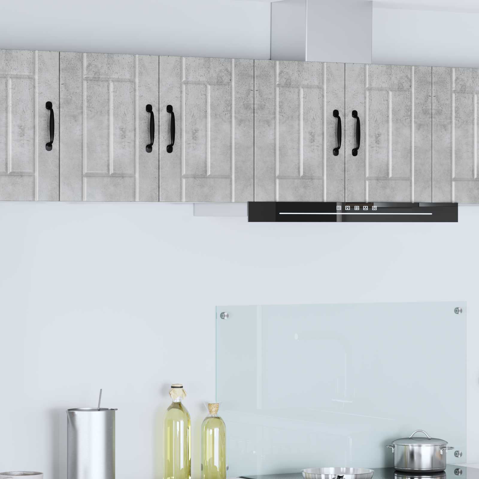 vidaXL Wall Cabinet LUCCA Concrete Grey 30 x 31 x 40 cm 1