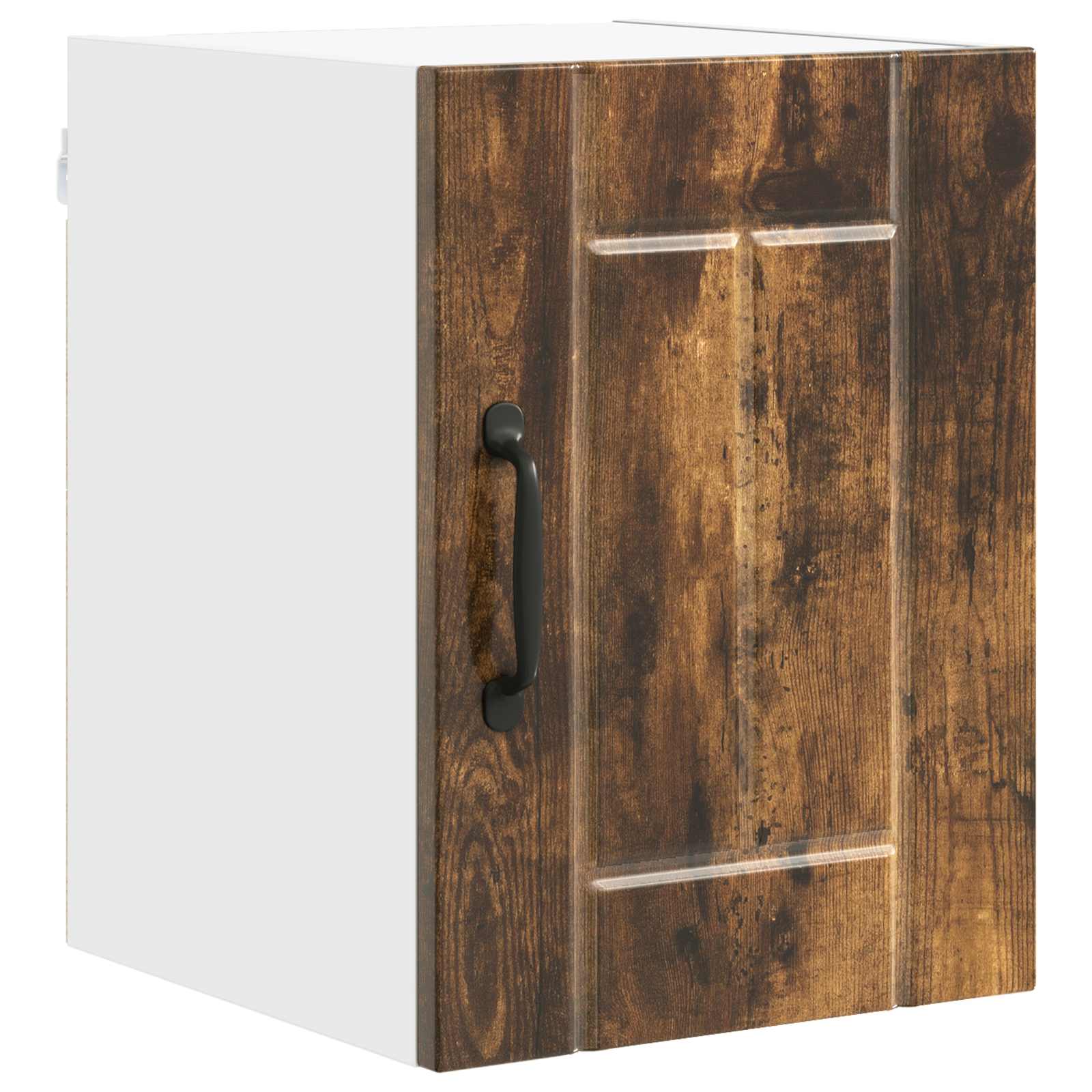 vidaXL Wall Cabinet LUCCA Smoked Oak 30 x 31 x 40 cm Engineered Wood 2