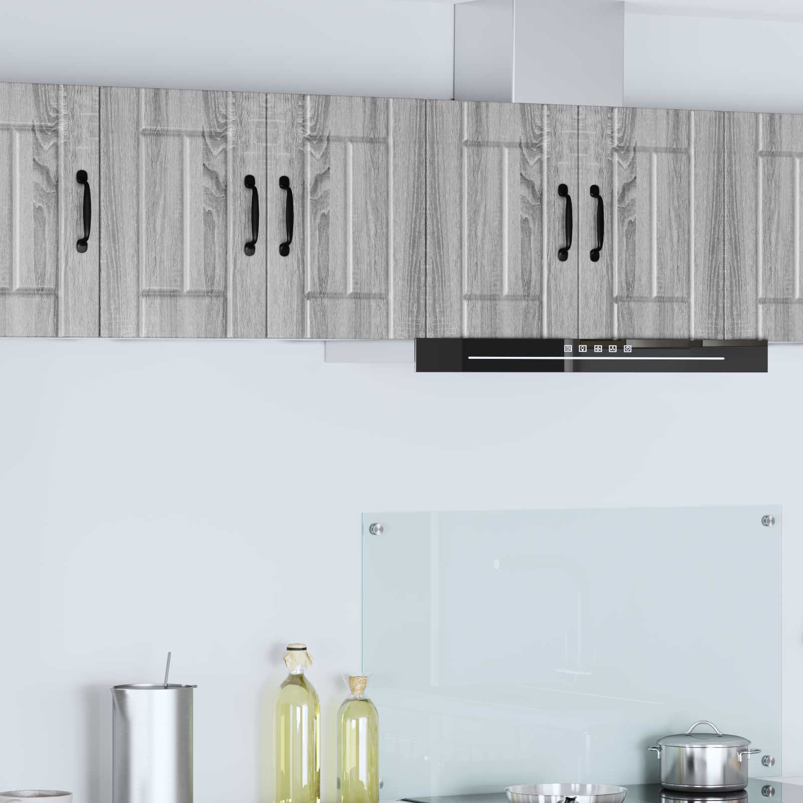 vidaXL Wall Cabinet LUCCA Grey Sonoma 30 x 31 x 40 cm Engineered Wood 1