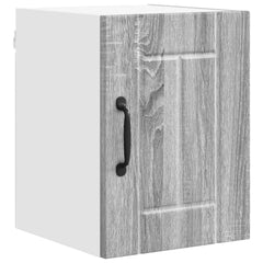 vidaXL Wall Cabinet LUCCA 2 pcs Grey Sonoma Engineered Wood 5