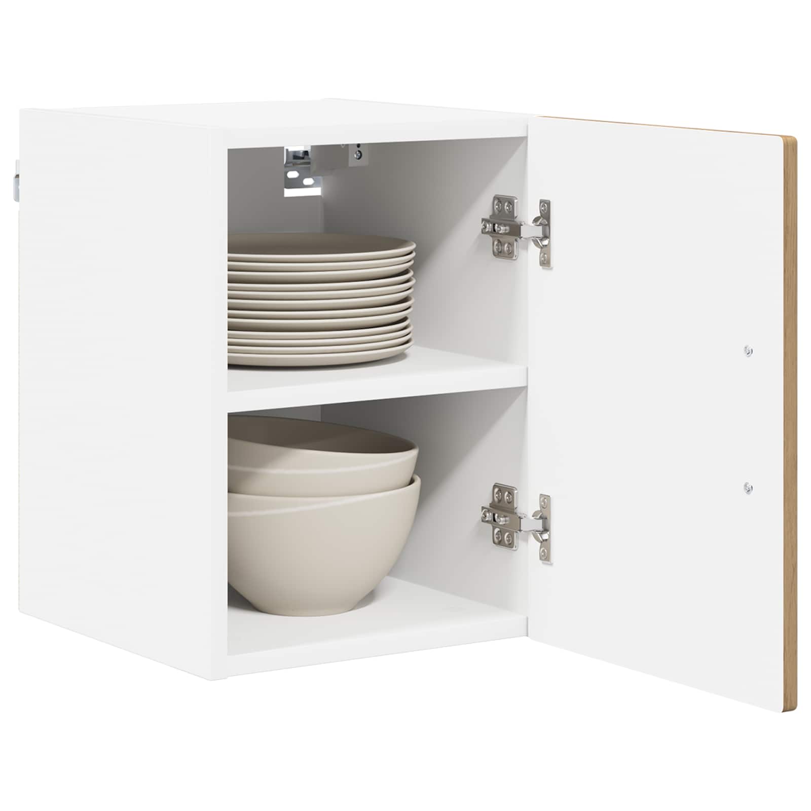 vidaXL Wall Cabinet LUCCA 2 pcs Artisan Oak Engineered Wood 3