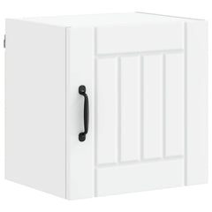 vidaXL Wall Cabinet LUCCA 2 pcs White Engineered Wood 5