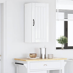 vidaXL Wall Cabinet LUCCA High Gloss White 40 x 31 x 80 cm 4