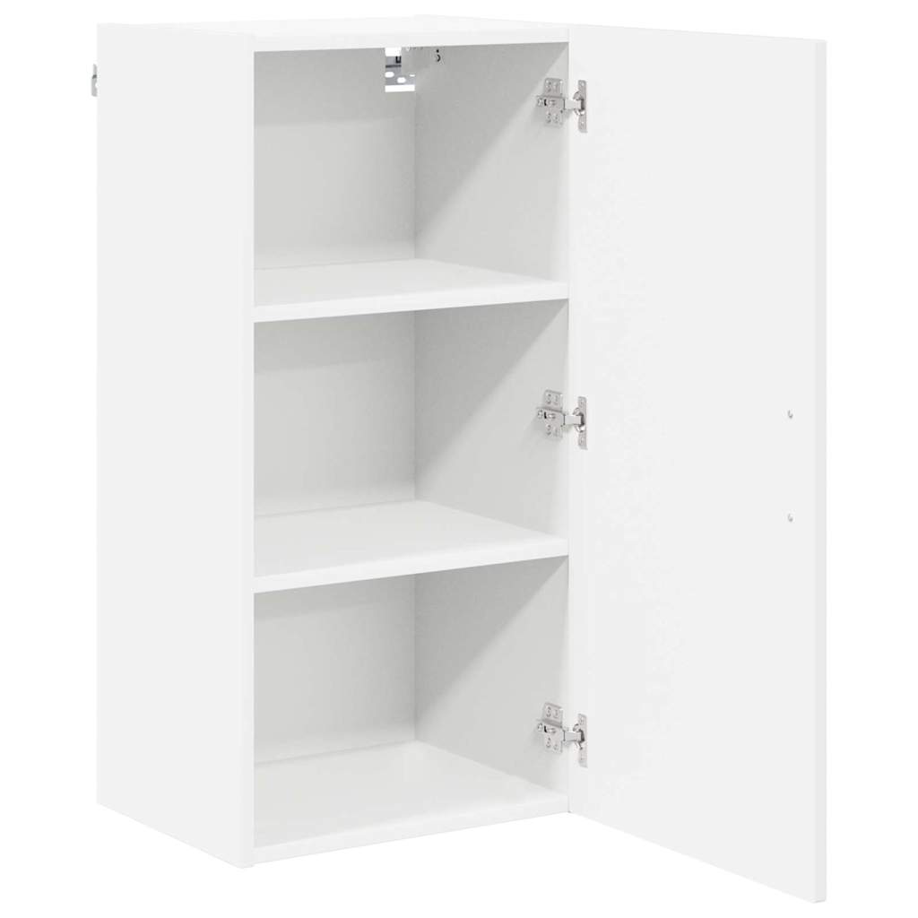 vidaXL Wall Cabinet LUCCA High Gloss White 40 x 31 x 80 cm 5