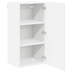 vidaXL Wall Cabinet LUCCA High Gloss White 40 x 31 x 80 cm 5
