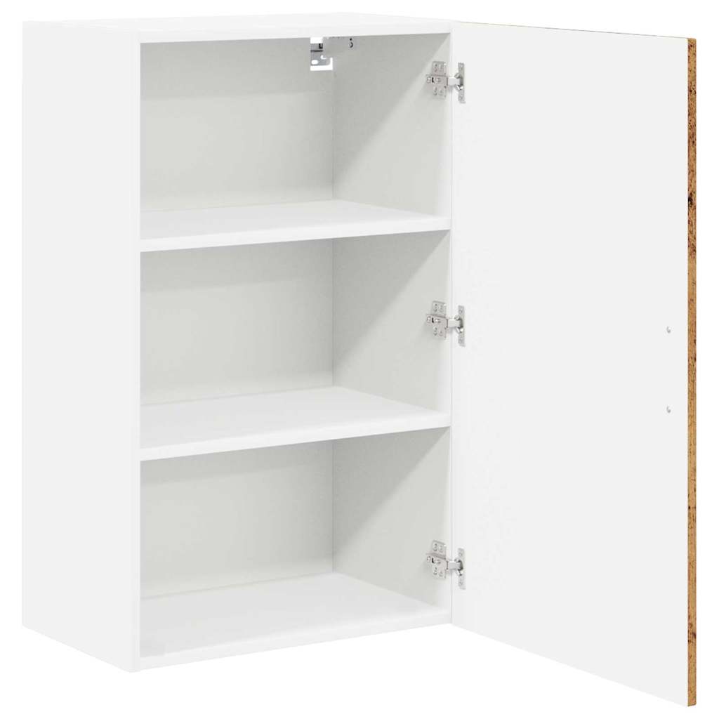 vidaXL Wall Cabinet LUCCA Old Wood 50 x 31 x 80 cm Engineered Wood 5