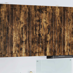 vidaXL Kitchen Base Cabinet "Lucca" Engineered Wood Smoked Oak