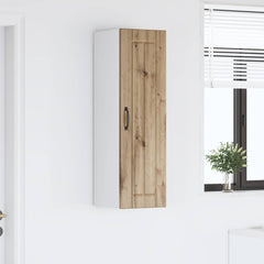 vidaXL Wall Cabinet LUCCA Artisan Oak 30 x 31 x 100 cm Engineered Wood 4
