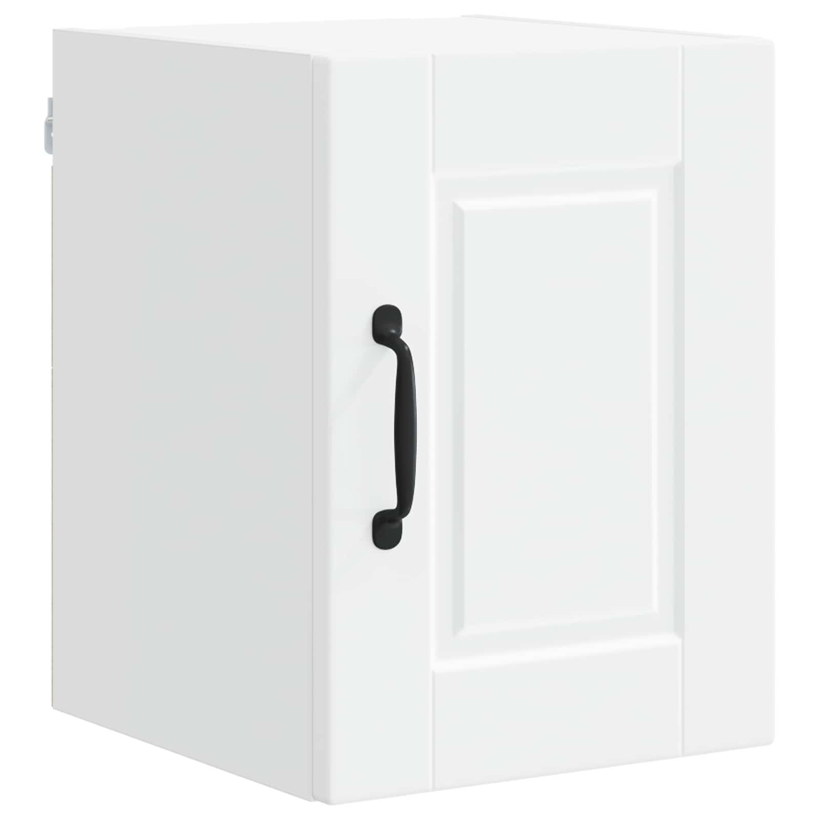 vidaXL Wall Cabinet PORTO 2 pcs White Engineered Wood 5
