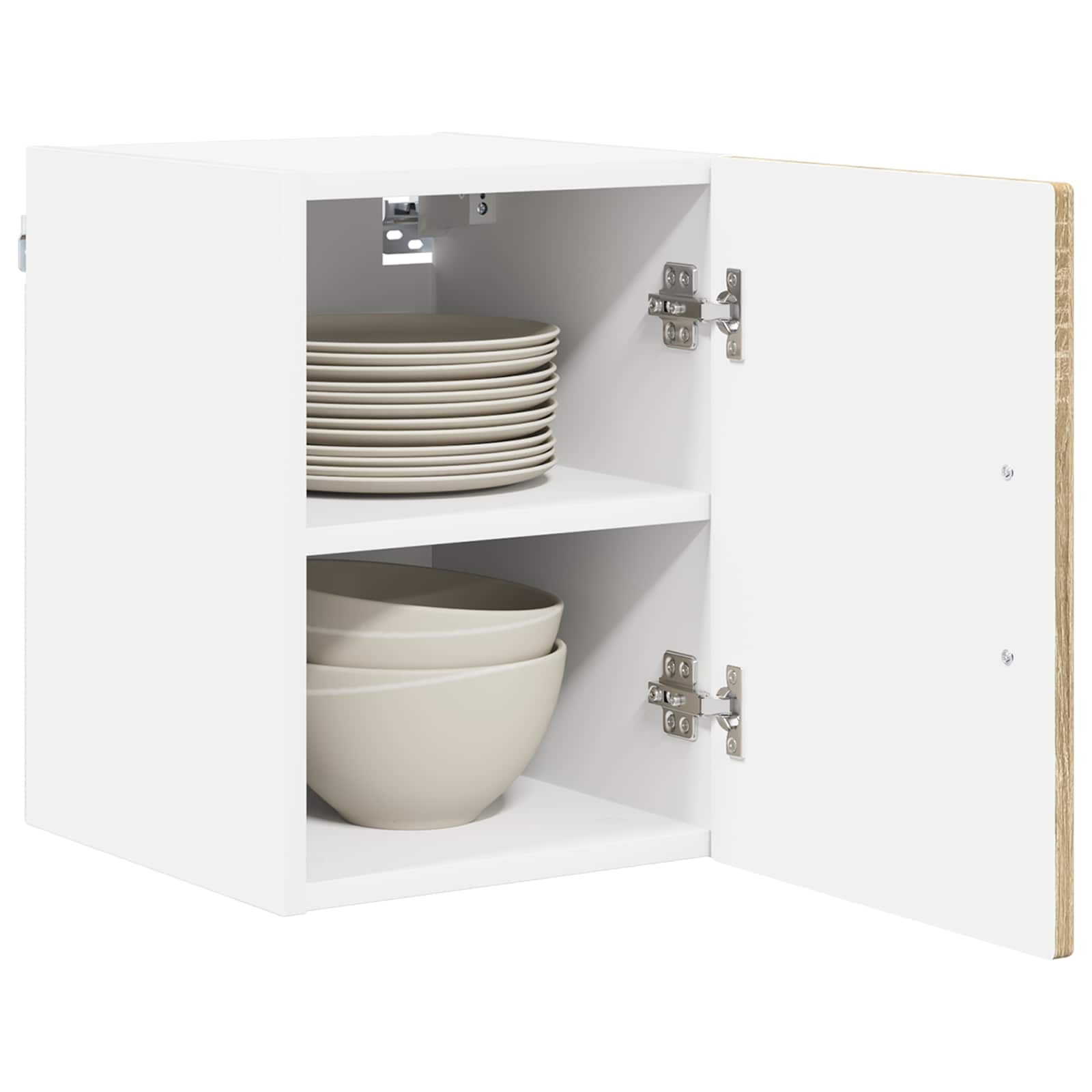 vidaXL Wall Cabinet PORTO Sonoma Oak 30 x 31 x 40 cm Engineered Wood 3