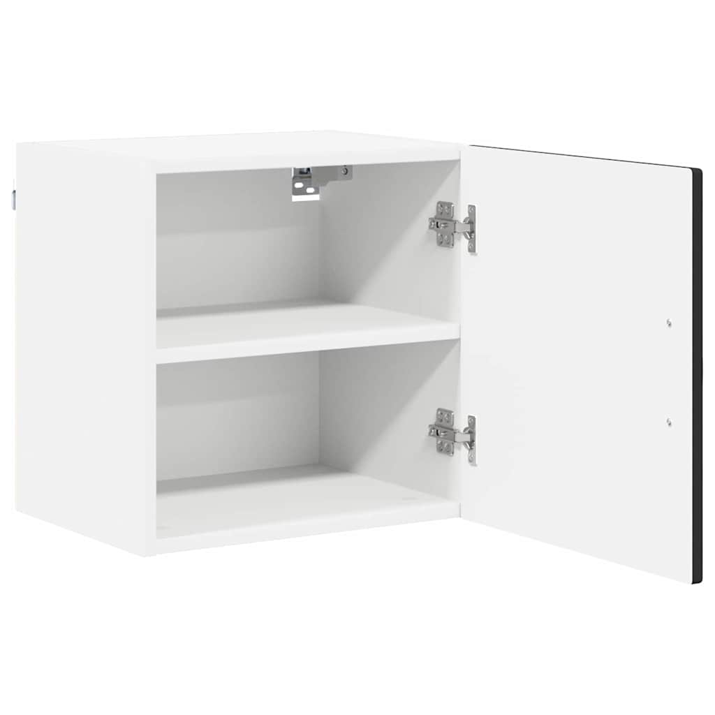 vidaXL Wall Cabinet PORTO Black 40 x 31 x 40 cm Engineered Wood 5