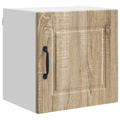 vidaXL Wall Cabinet PORTO Sonoma Oak 40 x 31 x 40 cm Engineered Wood 2