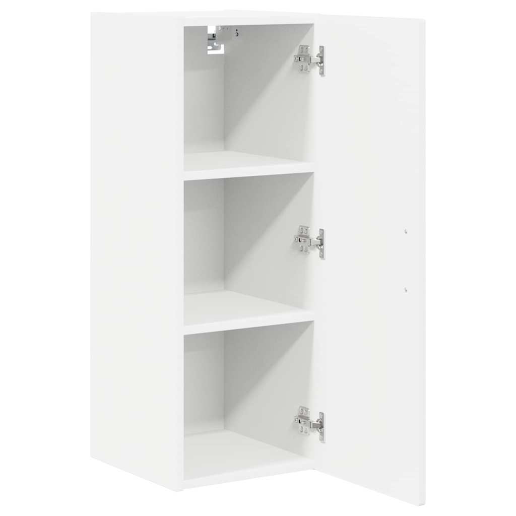 vidaXL Wall Cabinet PORTO High Gloss White 30 x 31 x 80 cm 5