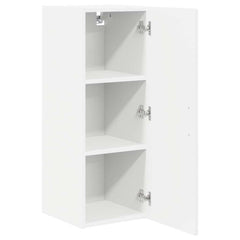 vidaXL Wall Cabinet PORTO High Gloss White 30 x 31 x 80 cm 5