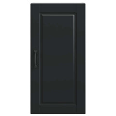 vidaXL Wall Cabinet PORTO Black 40 x 31 x 80 cm Engineered Wood 6