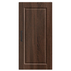 vidaXL Wall Cabinet PORTO Brown Oak 40 x 31 x 80 cm Engineered Wood 6