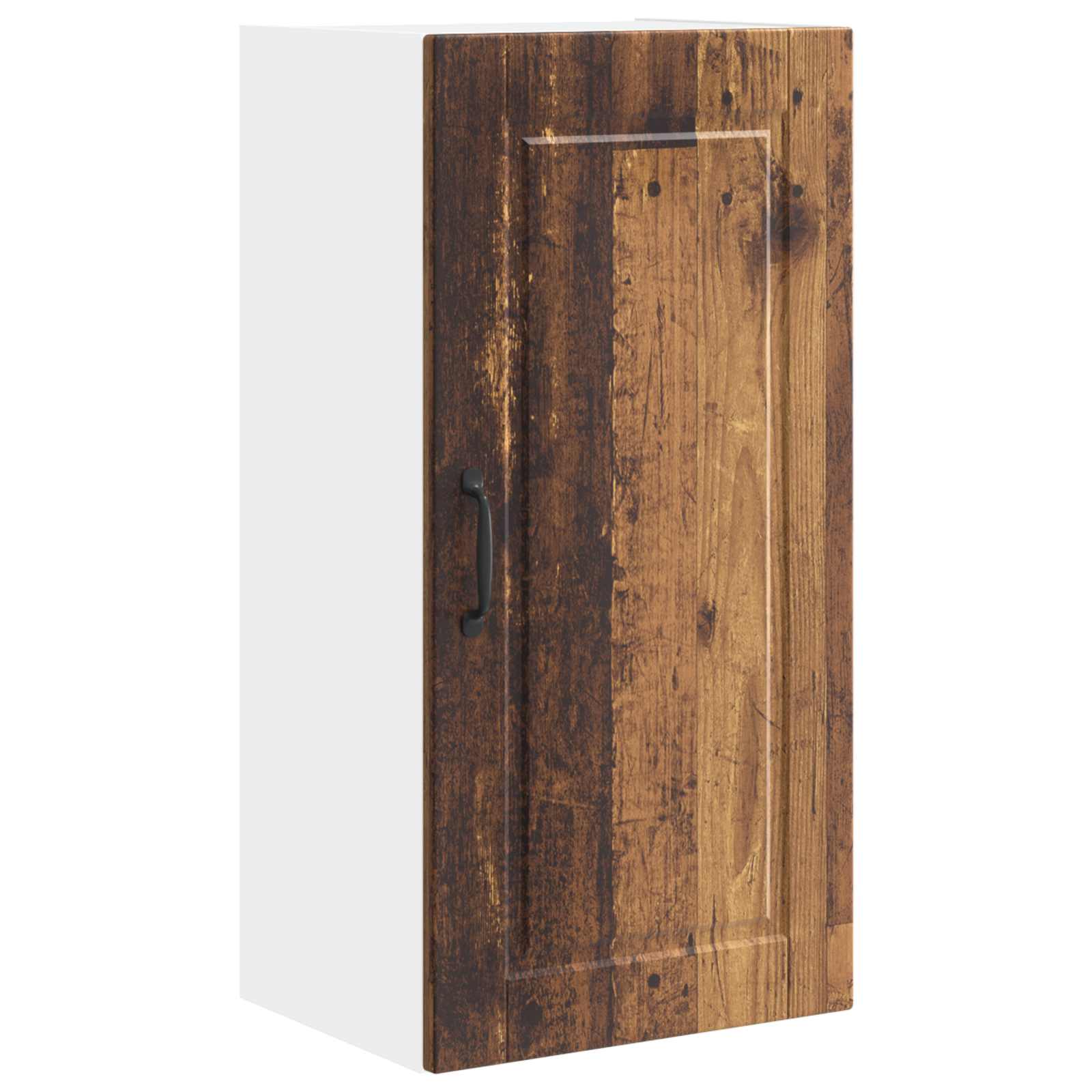 vidaXL Wall Cabinet PORTO Old Wood 40 x 31 x 80 cm Engineered Wood 2