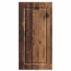 vidaXL Wall Cabinet PORTO Old Wood 40 x 31 x 80 cm Engineered Wood 6
