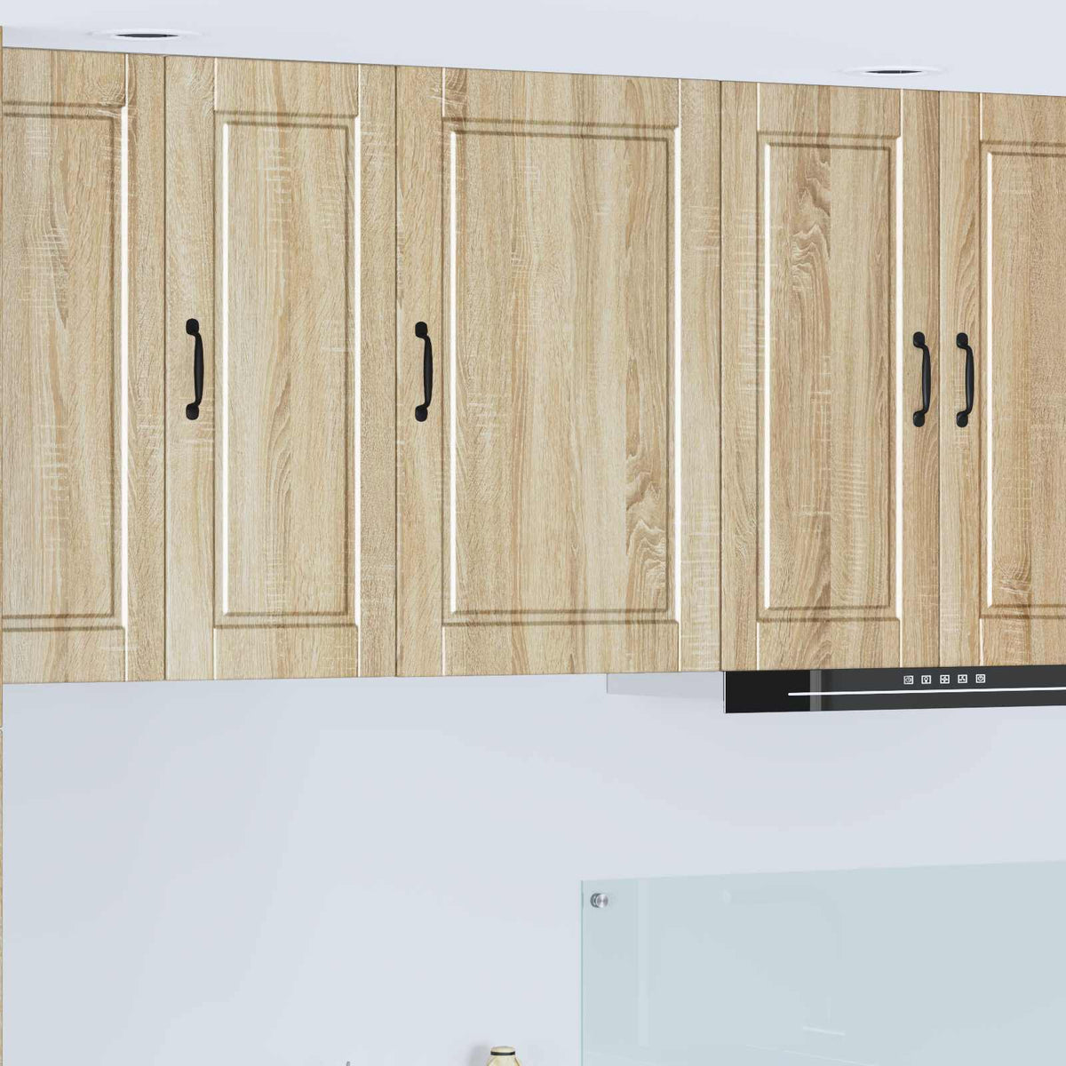 vidaXL Kitchen Wall Cabinet "Porto" Engineered Wood Sonoma Oak