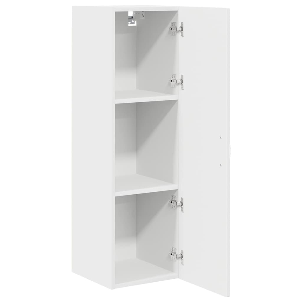 vidaXL Wall Cabinet PORTO White 30 x 31 x 100 cm Engineered Wood 5