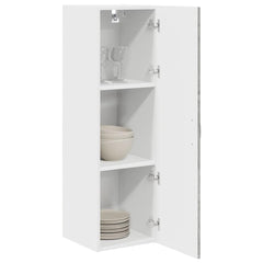 vidaXL Wall Cabinet PORTO Concrete Grey 30 x 31 x 100 cm 3