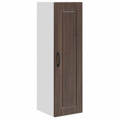 vidaXL Wall Cabinet PORTO Brown Oak 30 x 31 x 100 cm Engineered Wood 2