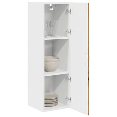 vidaXL Wall Cabinet PORTO Artisan Oak 30 x 31 x 100 cm Engineered Wood 3