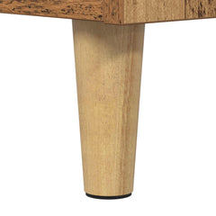 vidaXL Bed Cabinet Old Wood 40 x 35 x 50 cm Engineered Wood 6