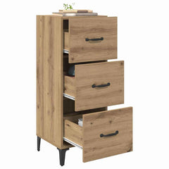 vidaXL Sideboard Artisan Oak 34.5 x 34 x 90 cm Engineered Wood 3