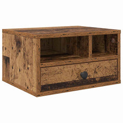 vidaXL Printer Stand Old Wood 40 x 32 x 24 cm Engineered Wood 2